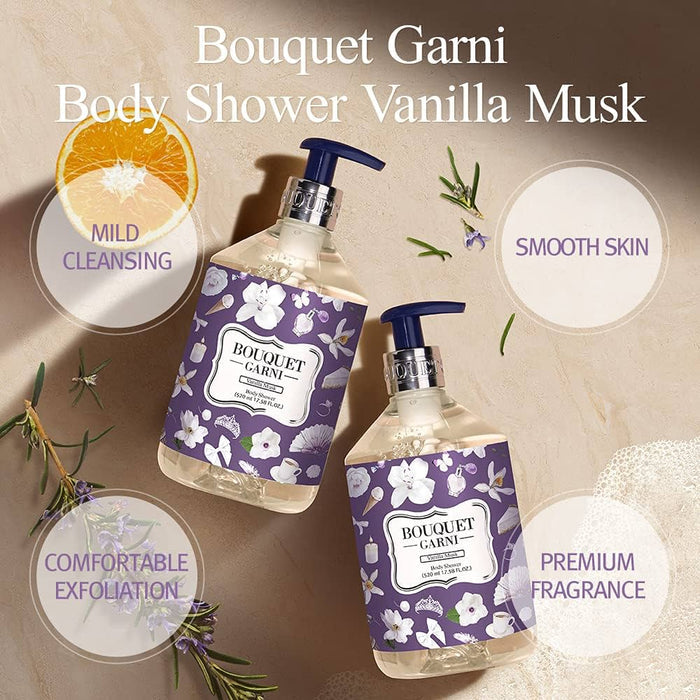 BOUQUET GARNI - Fragranced Body Shower White Musk (Discounted)