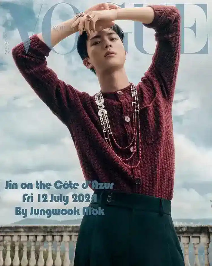 BTS Jin - Vogue Korea Special Edition Magazine - 2024 October - image 4