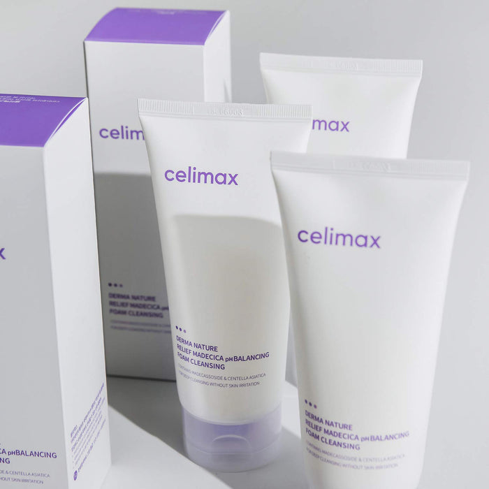 CELIMAX - Derma Nature Relief Madecica pH Balancing Foam Cleansing
