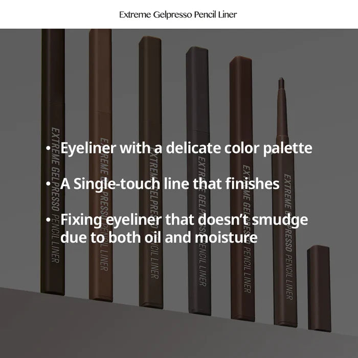 CLIO - Extreme Gelpresso Pencil Liner #5 Mute Brown