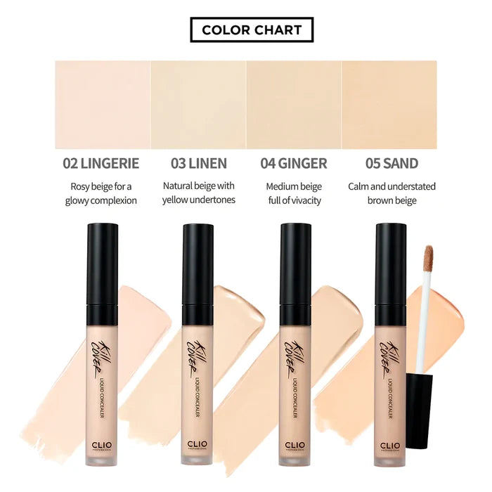 CLIO - Kill Cover Liquid Concealer