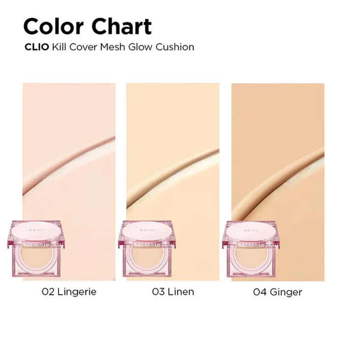 CLIO - Kill Cover Mesh Glow Cushion Set