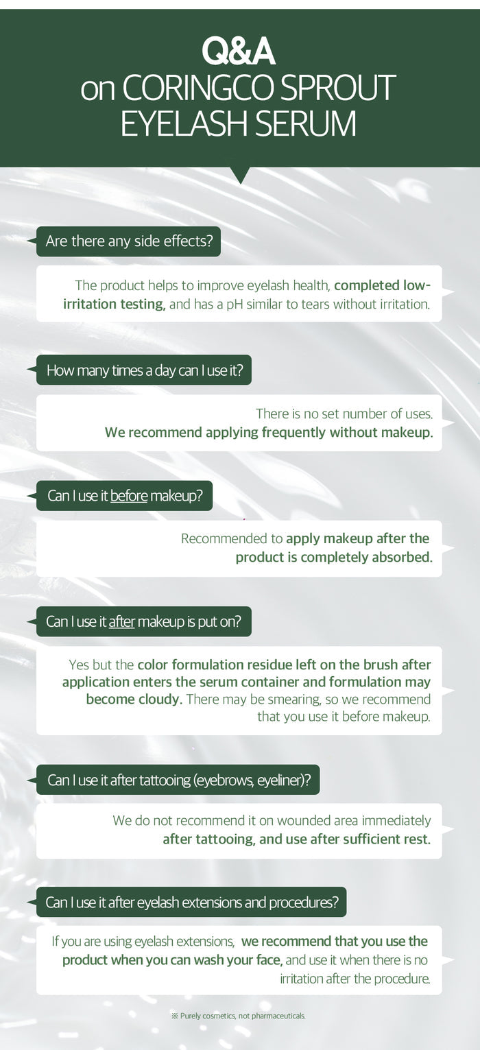 CORINGCO - Sprout Eyelash Serum