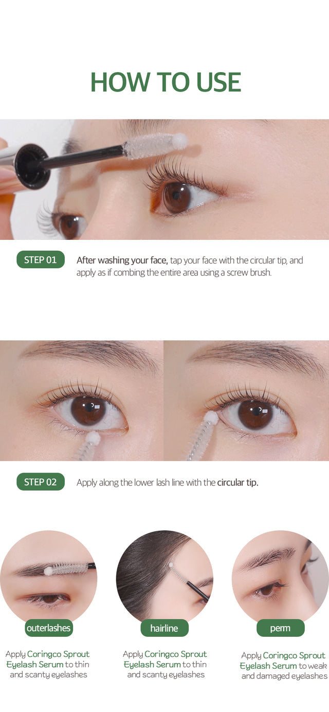CORINGCO - Sprout Eyelash Serum