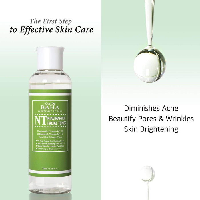 COS DE BAHA - NT Niacinamide Facial Toner