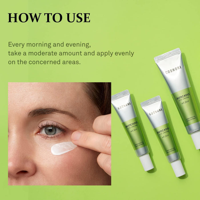 COSNORI - Avocado Eye Cream All Face