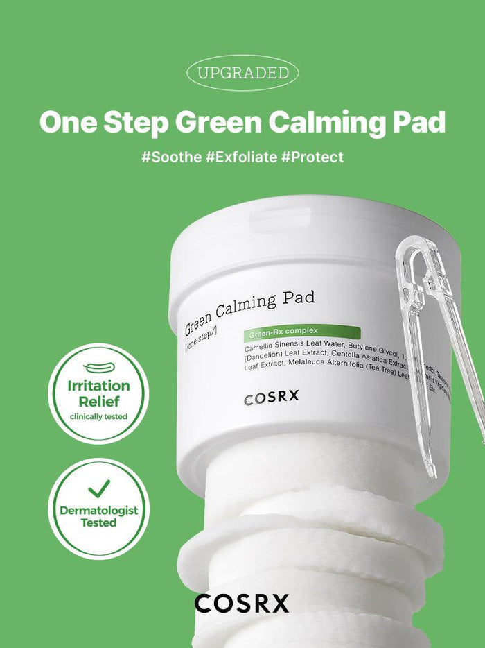 COSRX - One Step Green Calming Pad (Discounted)