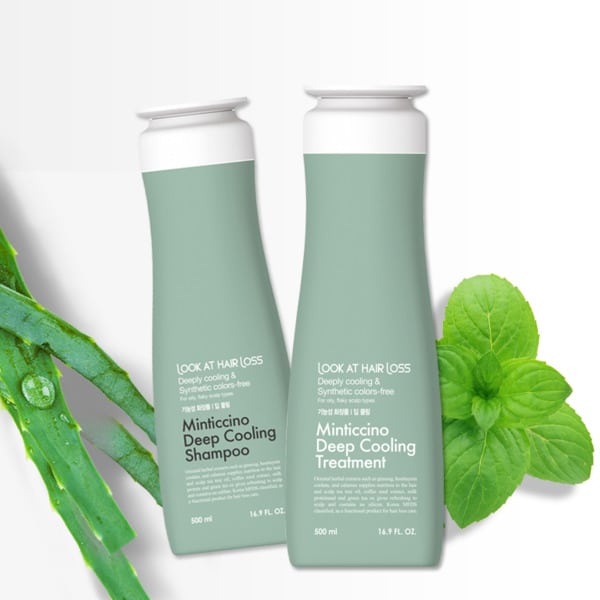 DAENG GI MEO RI - Look At Hair Loss Plus Minticcino Deep Cooling Shampoo