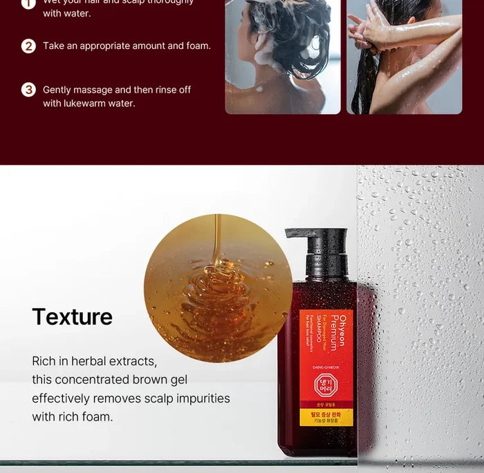 DAENG GI MEO RI - Ohyeon Premium for Damaged Hair Shampoo