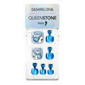 DASHING DIVA - Queen Stone Pedi Blue Tiara