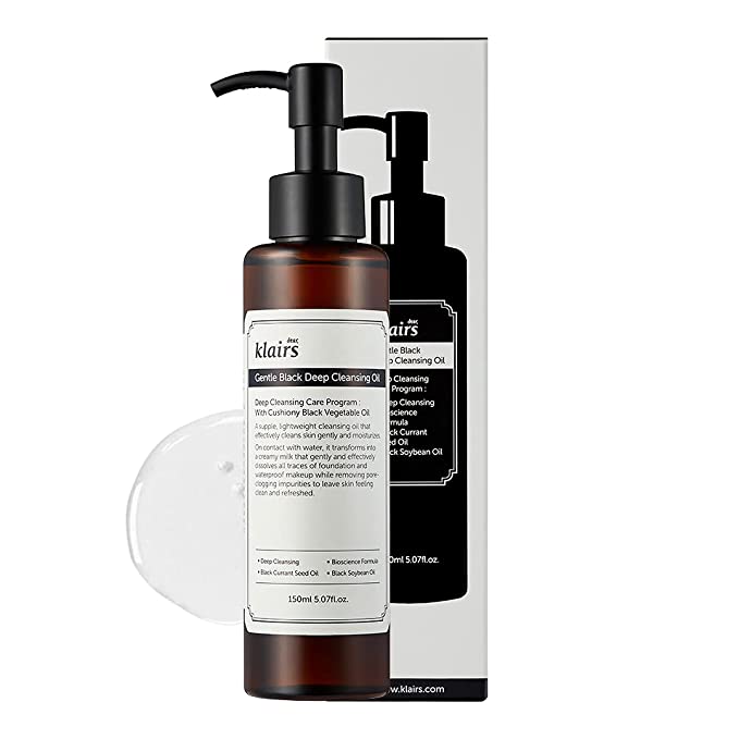 DEAR KLAIRS - Gentle Black Deep Cleansing Oil