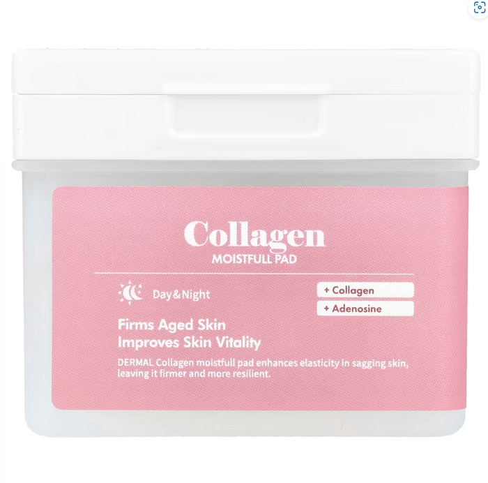 DERMAL - Collagen Moistfull Pad 120 Pads