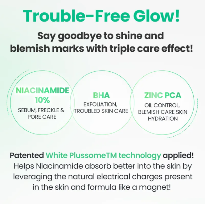 DR. G - Niacinamide 10% BHA x Zinc Booster Serum