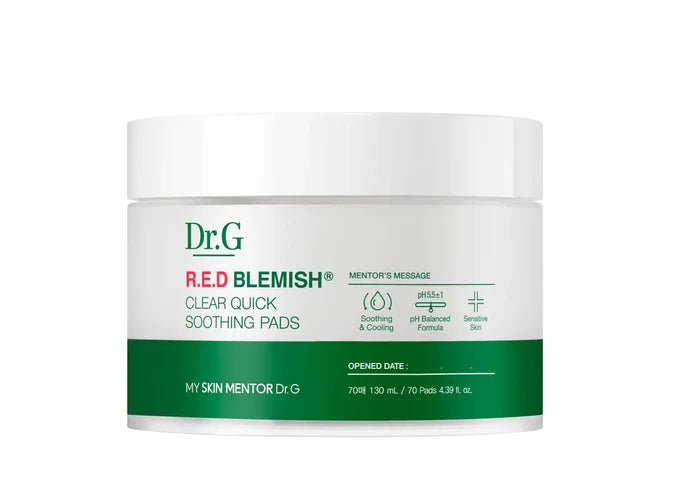 DR. G - R.E.D Blemish Clear Quick Soothing Pads