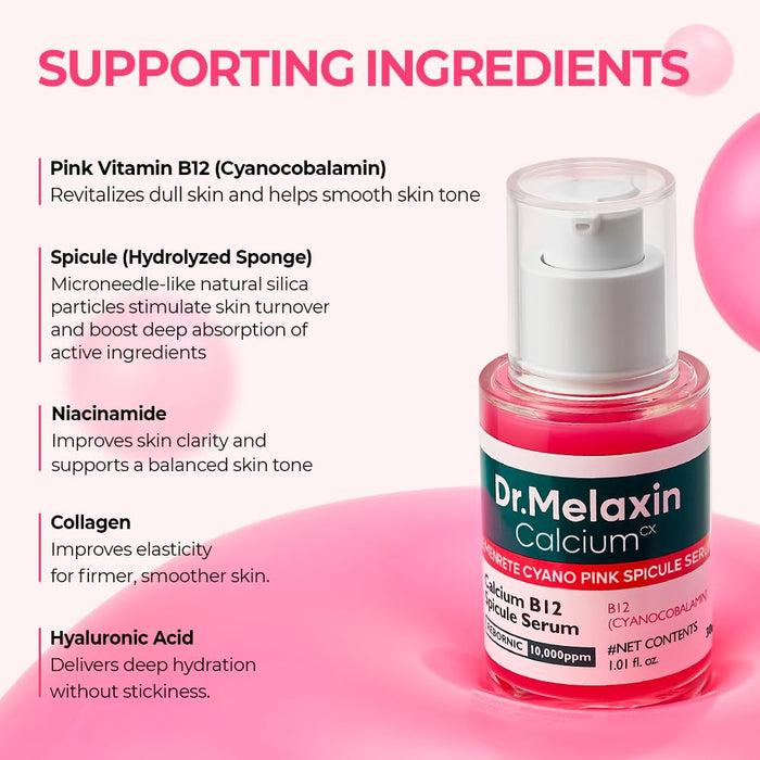 DR. MELAXIN - Cemenrete Cyano Pink Spicule Serum