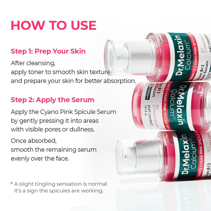 DR. MELAXIN - Cemenrete Cyano Pink Spicule Serum