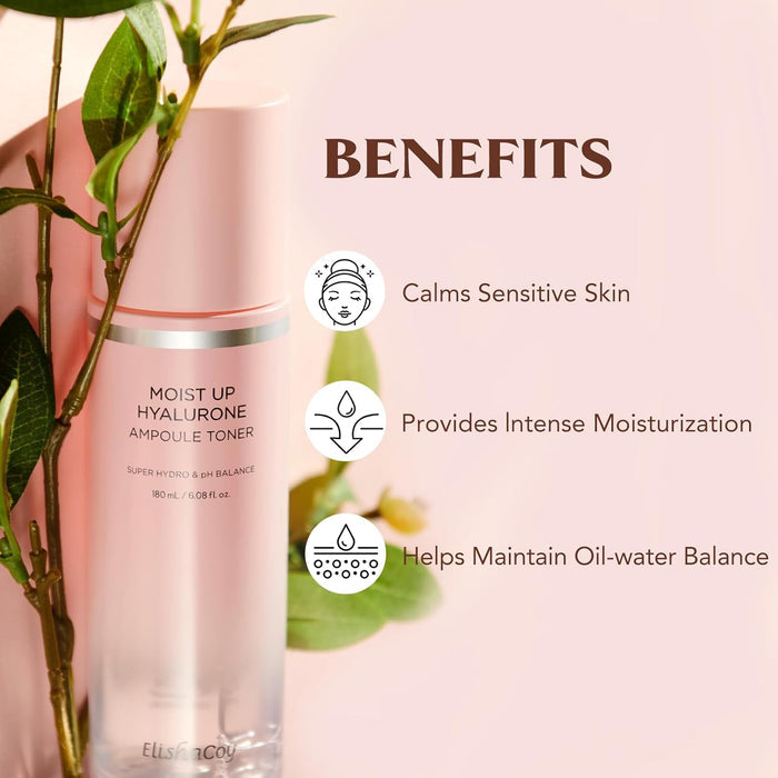 ELISHACOY - Moist Up Hyalurone Ampoule Toner