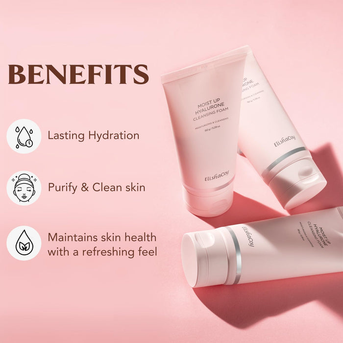 ELISHACOY - Moist Up Hyalurone Cleansing Foam