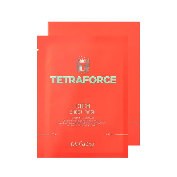 ELISHACOY - Tetraforce Cica Sheet Mask