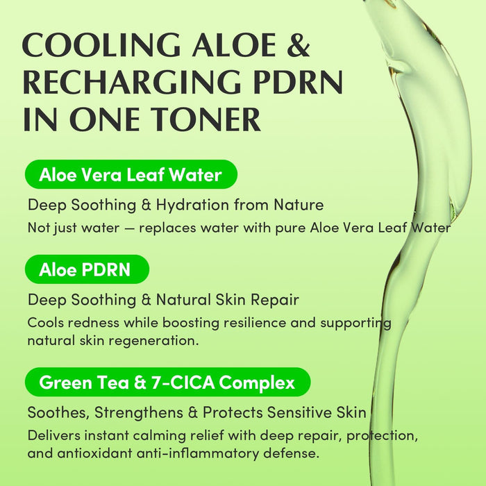 EQQUALBERRY - Aloe PDRN Calming Toner