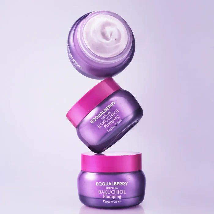 EQQUALBERRY - Bakuchiol Plumping Capsule Cream