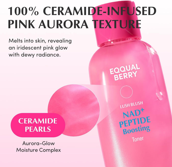 EQQUALBERRY - NAD+ Peptide Boosting Toner
