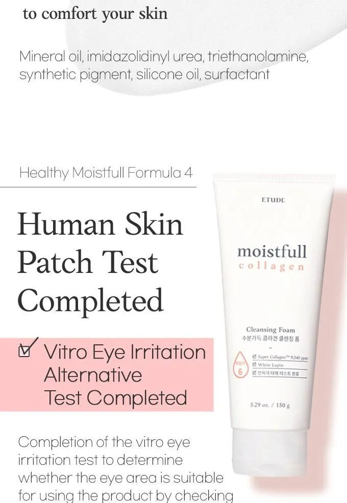 ETUDE - Moistfull Collagen Foam Cleanser
