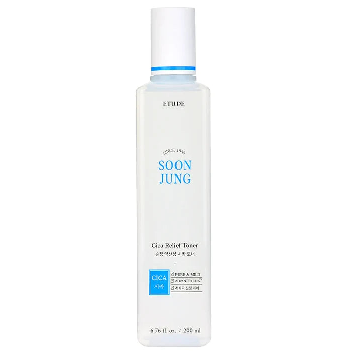 ETUDE - Soon Jung Cica Relief Toner