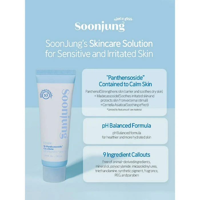 ETUDE - Soonjung 10-Panthensoside Cica Balm