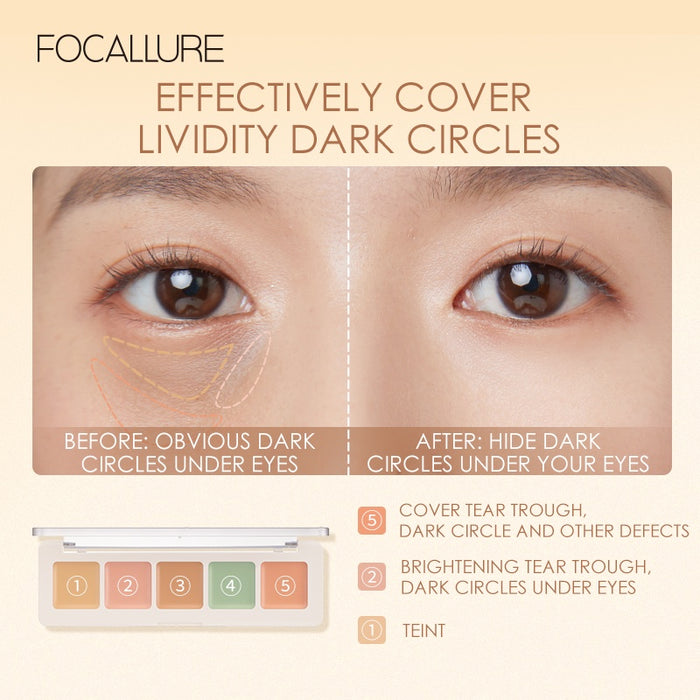 FOCALLURE - Color Concealer Palette