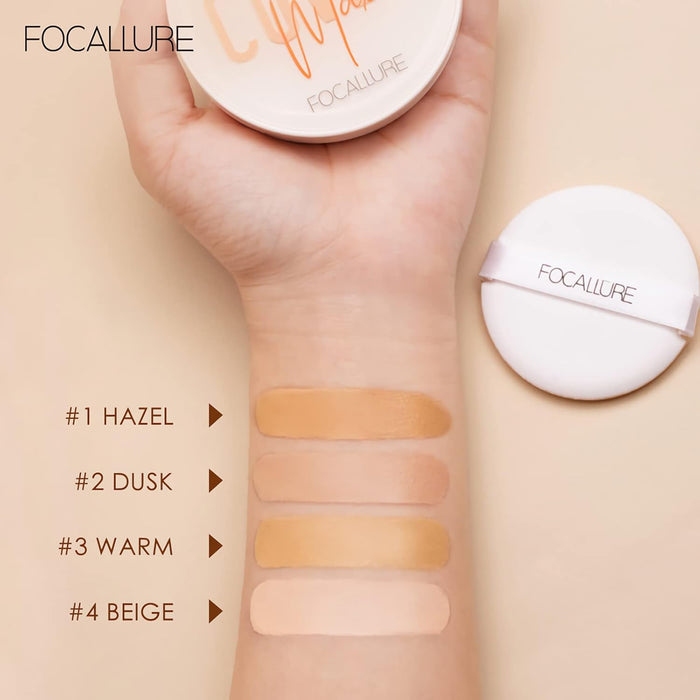 FOCALLURE - Covermax Longlasting Cushion Foundation