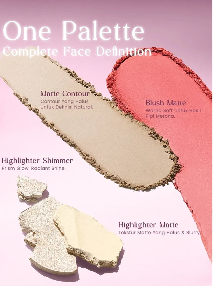 FOCALLURE - FA-F73 Multi-Color Face Palette