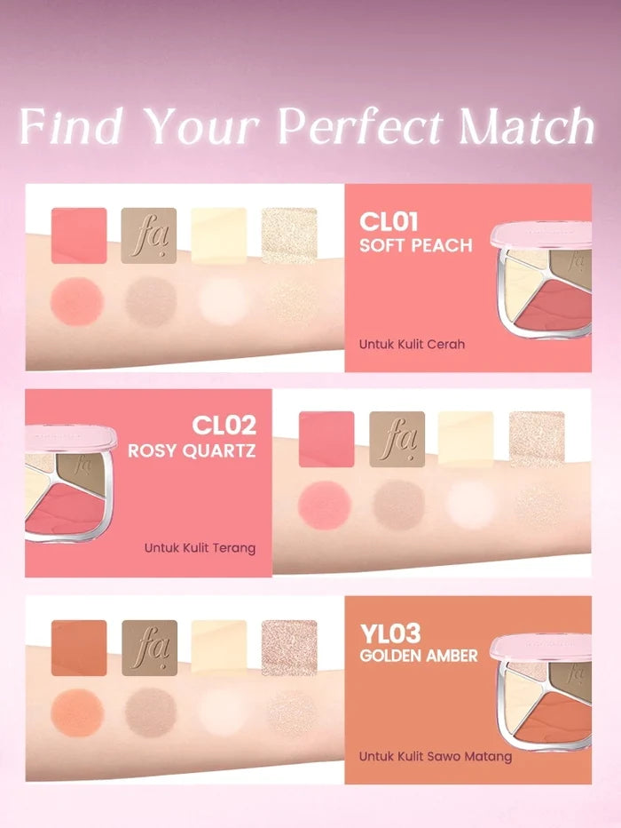 FOCALLURE - FA-F73 Multi-Color Face Palette