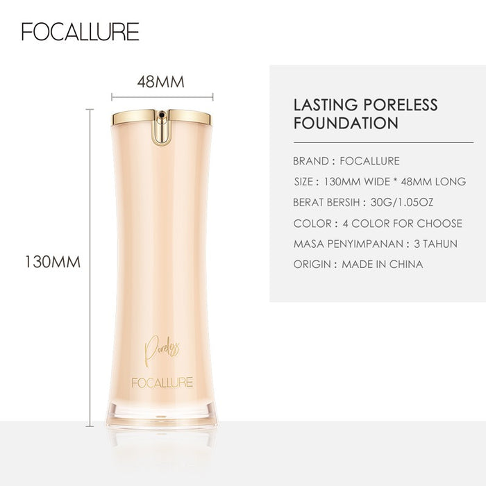 FOCALLURE - Lasting Poreless Foundation