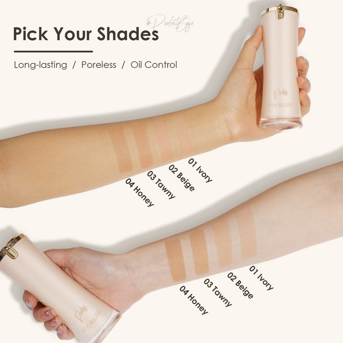 FOCALLURE - Lasting Poreless Foundation
