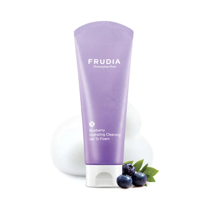 FRUDIA - Blueberry Hydrating Cleansing Gel To Foam