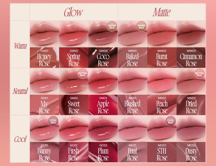 FWEE - Rose Obsession Stay-Fit Lip Tint (Matte)