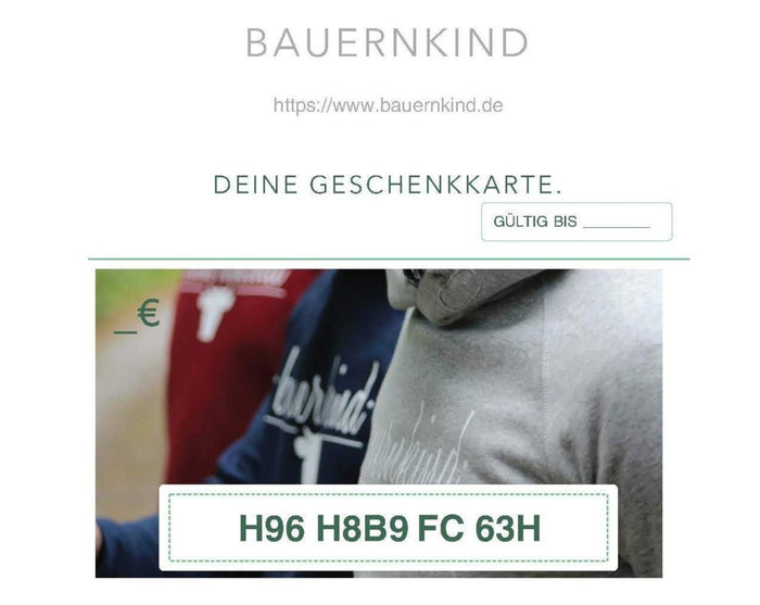 Geschenkgutschein