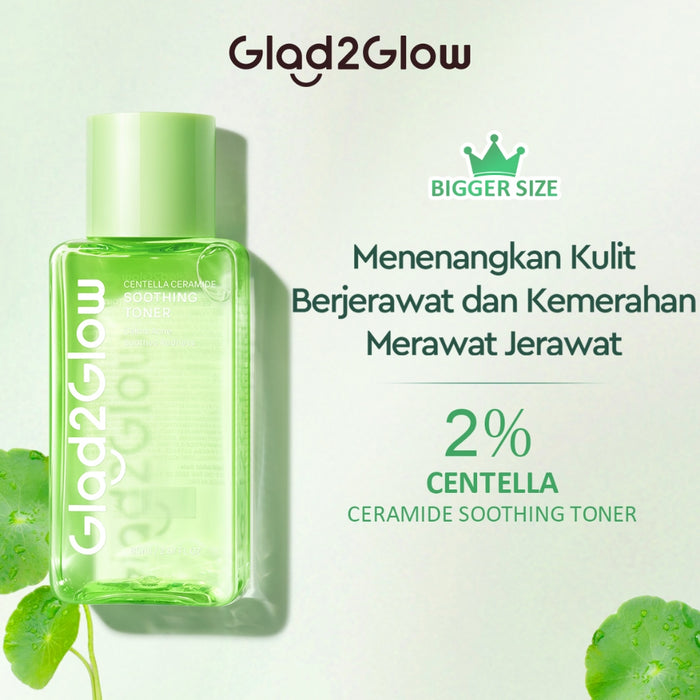 GLAD2GLOW - Centella Ceramide Soothing Toner