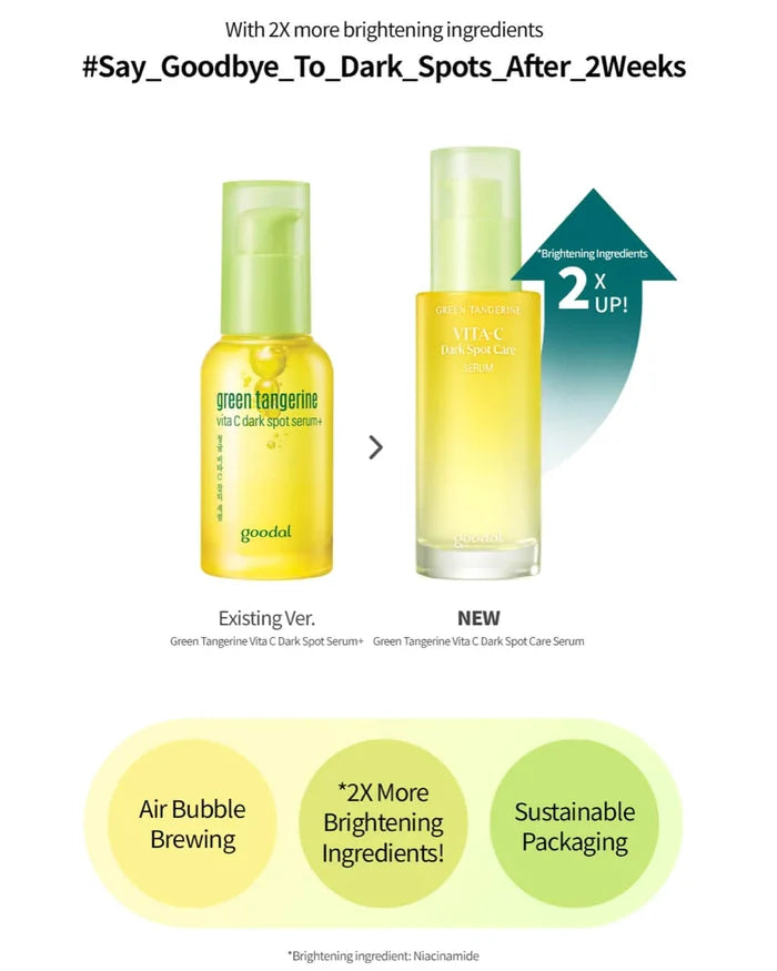 GOODAL - Green Tangerine Vita C Dark Spot Care Serum Set