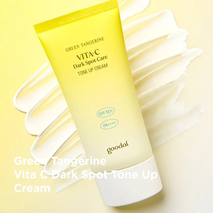 GOODAL - Green Tangerine Vita C Dark Spot Tone Up Cream SPF50+ PA++++