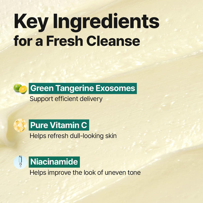 GOODAL - Green Tangerine Vita C Deep Cleansing Foam