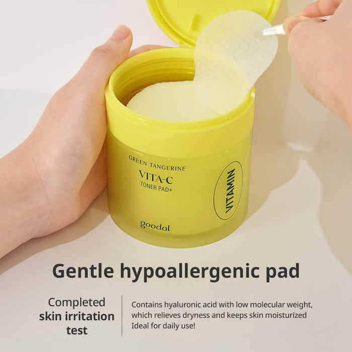 GOODAL - Green Tangerine Vita C Toner Pad