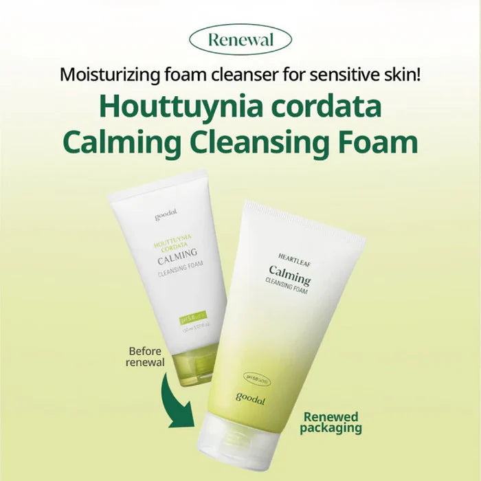 GOODAL - Houttuynia Cordata Calming pH Balancing Cleansing Foam