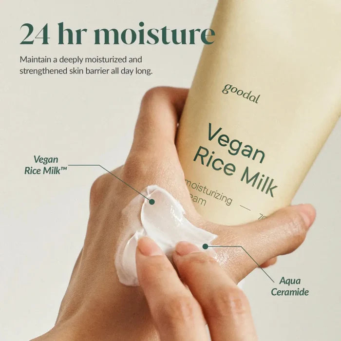 GOODAL - Vegan Rice Milk Moisturizing Cream