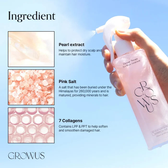 GROWUS - Damage Therapy No-Wash Treatment EX