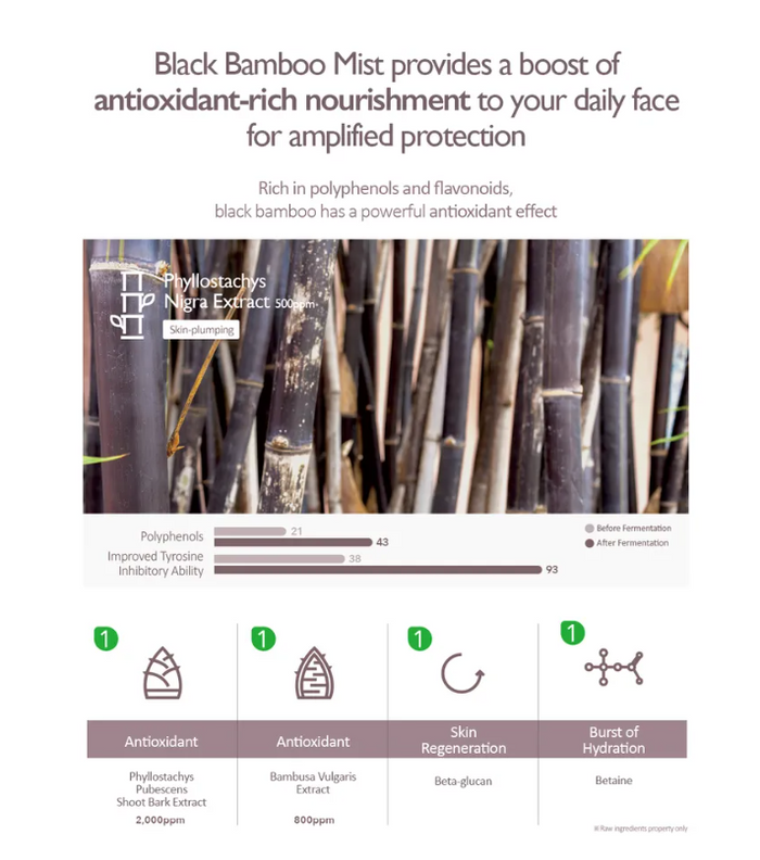 HARUHARU WONDER - Black Bamboo Mist