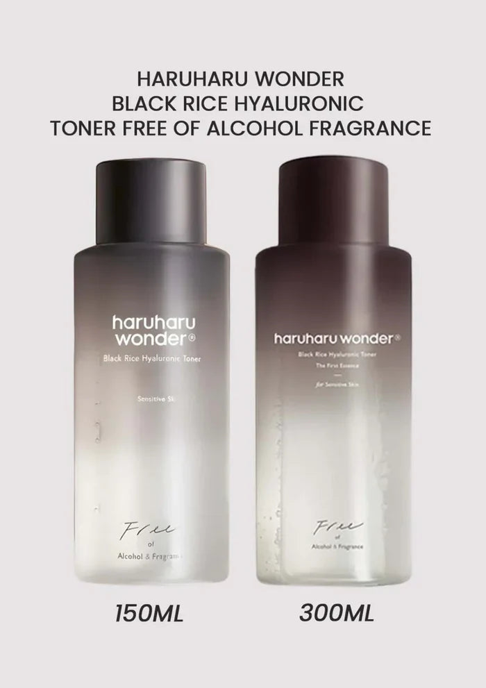 HARUHARU WONDER - Black Rice Hyaluronic Toner (Sensitive Skin)