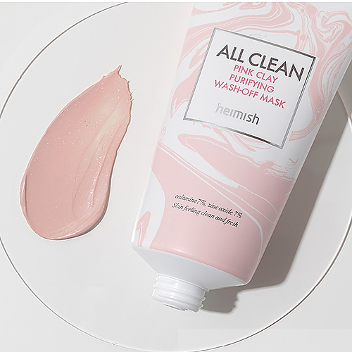 HEIMISH - All Clean Pink Clay Purifying Wash Off Mask