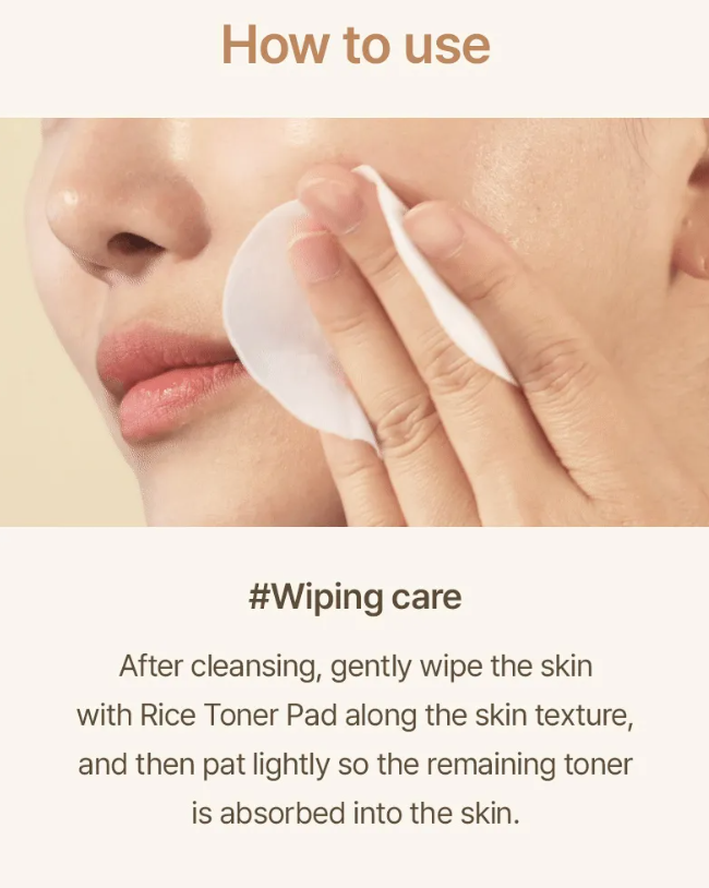 I'M FROM - Rice Toner Pad